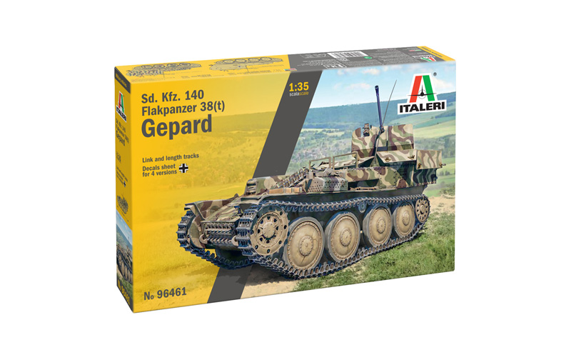 Italeri 96461 Sd. Kfz. 140 Flakpanzer 38(t) Gepard 1:35 Bausatz