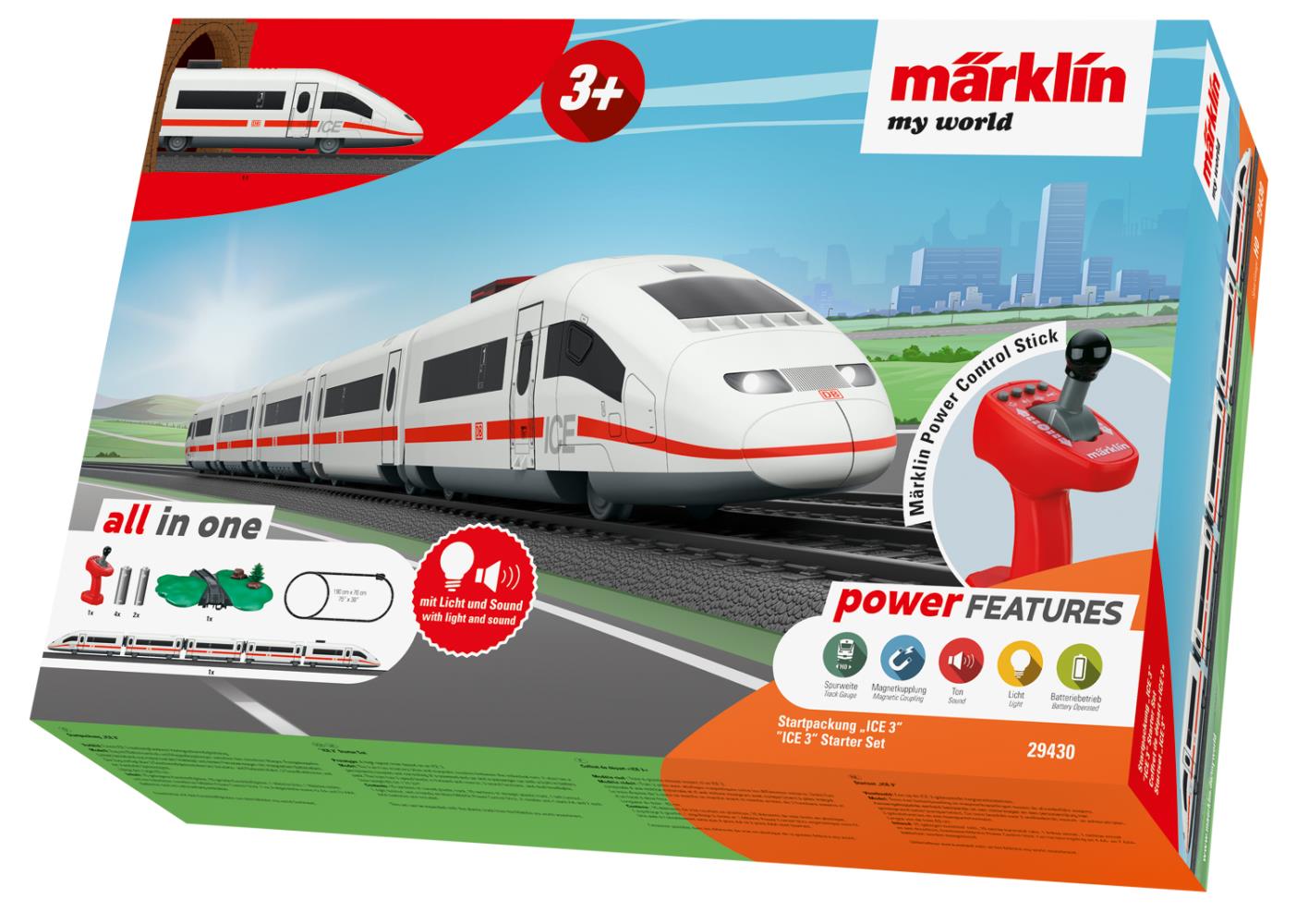 Märklin 29430 my world Startpackung ICE 3 1:87 Spur H0 Neu OVP