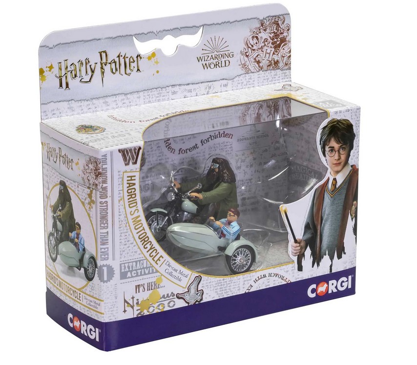 Corgi CC99727 Harry Potter Hagrid Motorcycle & Sidecar Fertigmodell