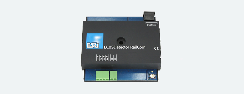 ESU 50098 ECoSDetector RC Rückmeldemodul Opto 4 Eingänge NEU