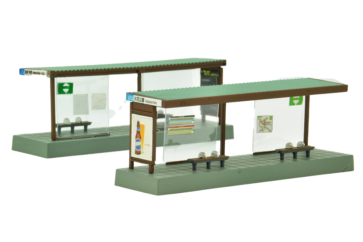 Tomytec 324102 Bushaltestelle 1:150 Spur N Neu OVP