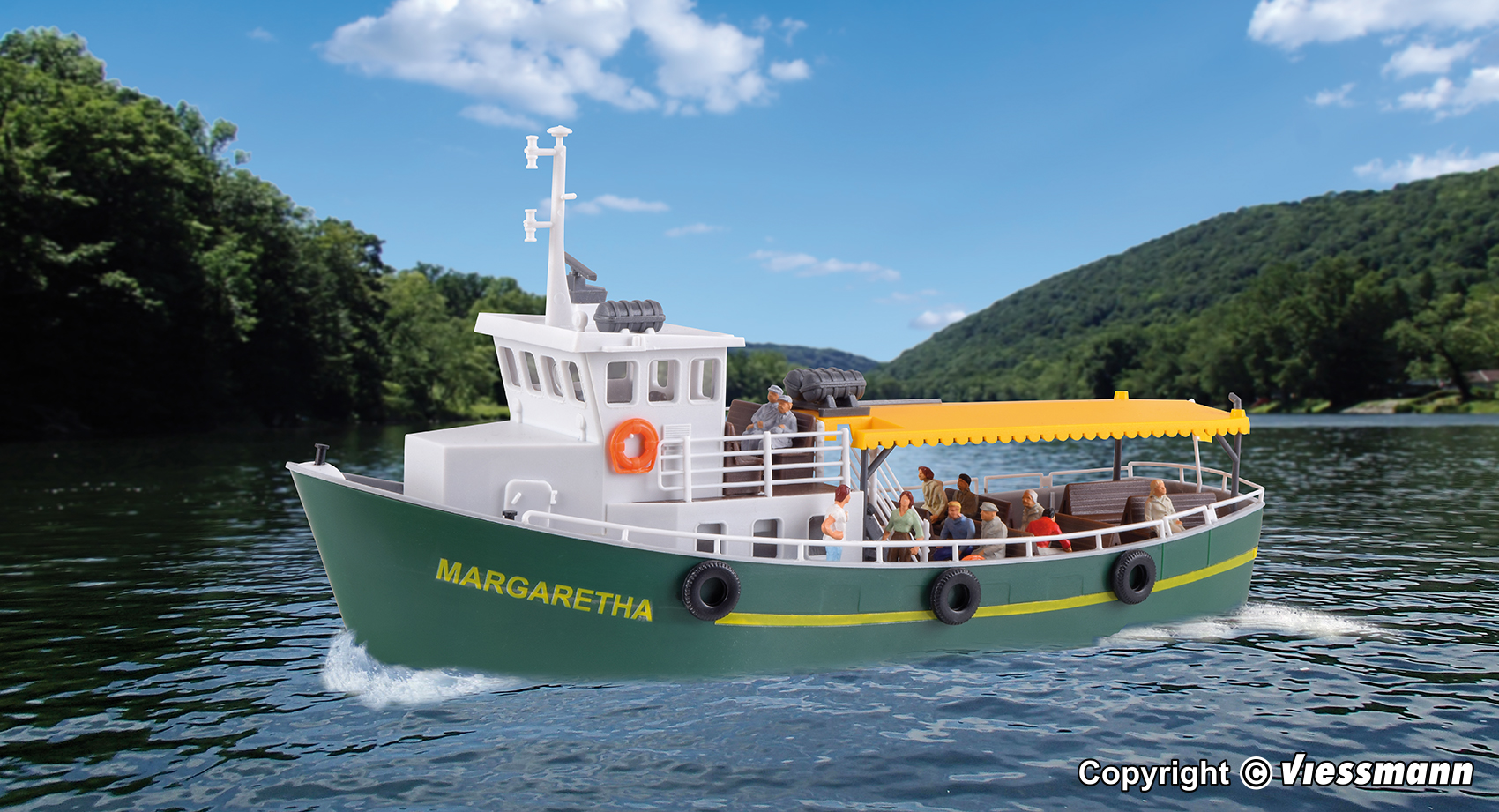 Kibri 39158 Fahrgastschiff Bausatz Neu OVP - H0 1:87