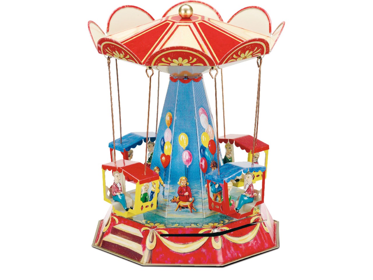 Wilesco 10600 Nostalgie-Karussell Aufzugswerk Neu OVP