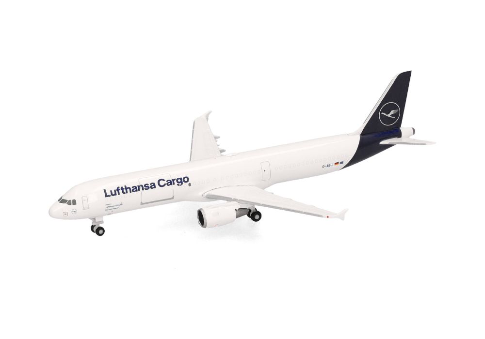 Herpa 536660-001 Lufthansa Cargo Airbus A321P2F – D-AEUI 1:500 Neu