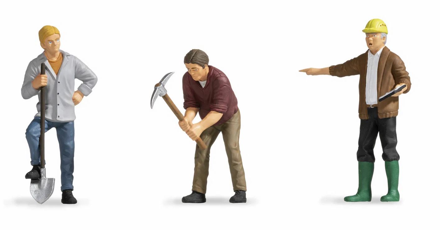 Noch 17330 Bauarbeiter 1:22,5 Spur G NEU OVP Figuren