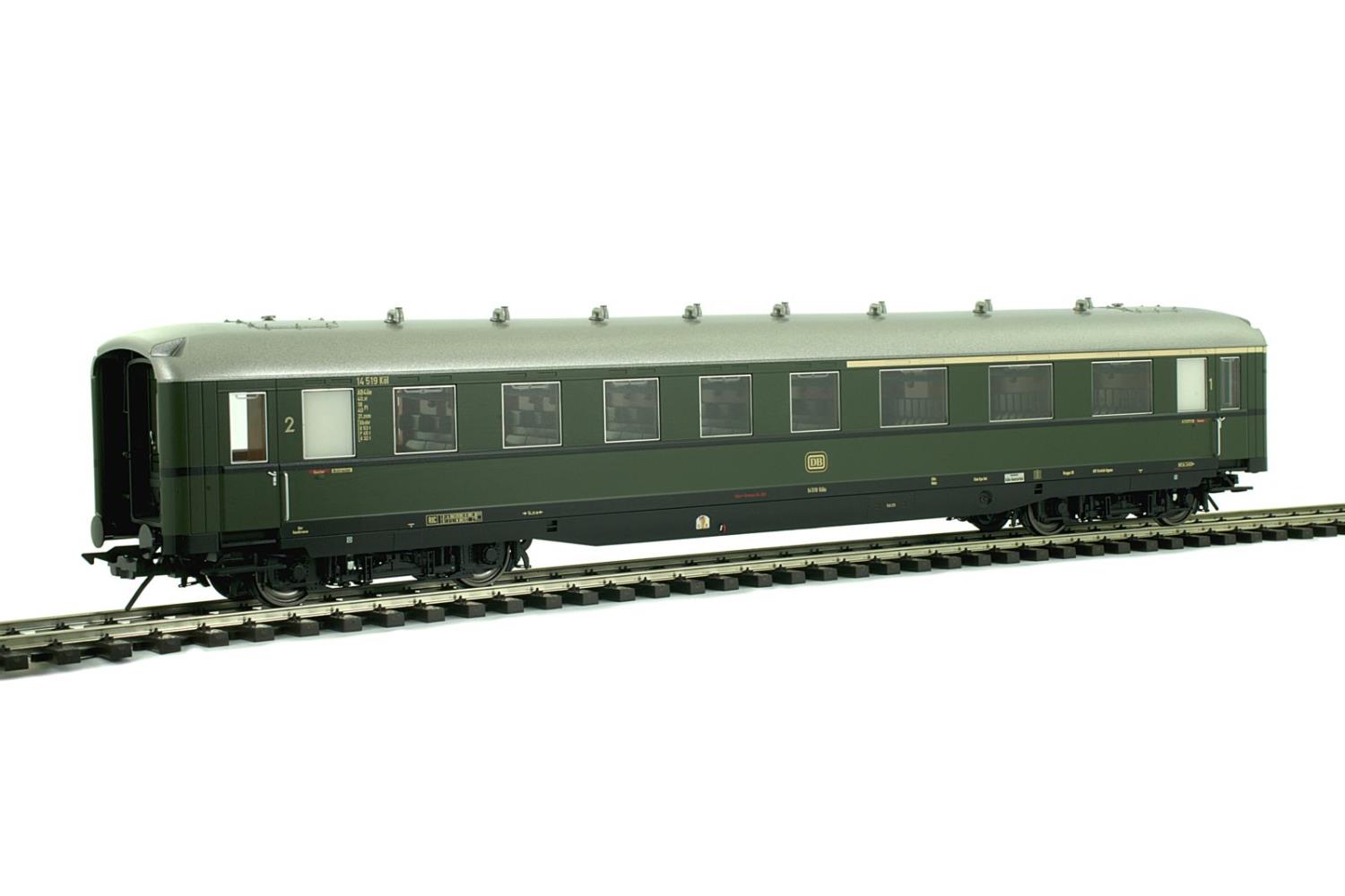 Lenz 41262-02 Schürzenwagen ABC4ü-39 1./2.Klasse DB 1:45 Spur 0