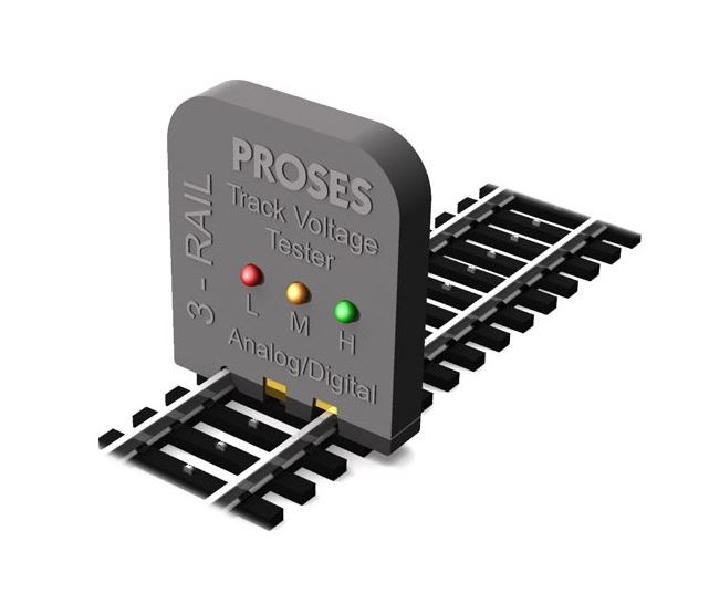 Proses VT-002 Gleisspannungsprüfer für das 3-Leiter System (Märklin)