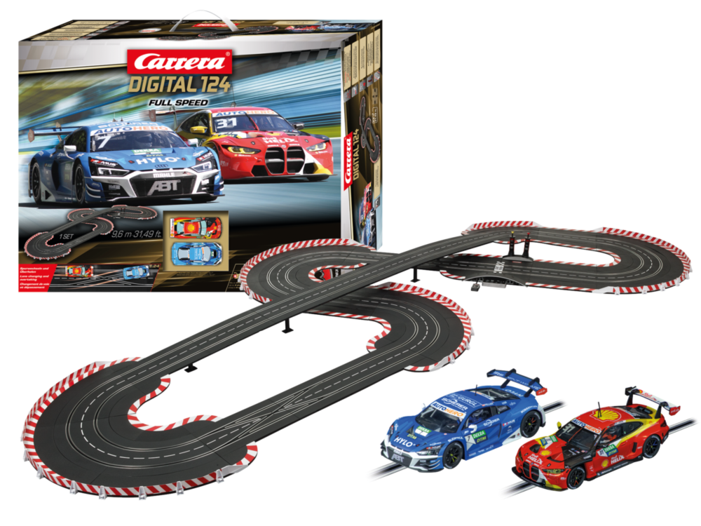 Carrera 20023633 Full Speed Digital 124 Autorennbahn Set NEU OVP