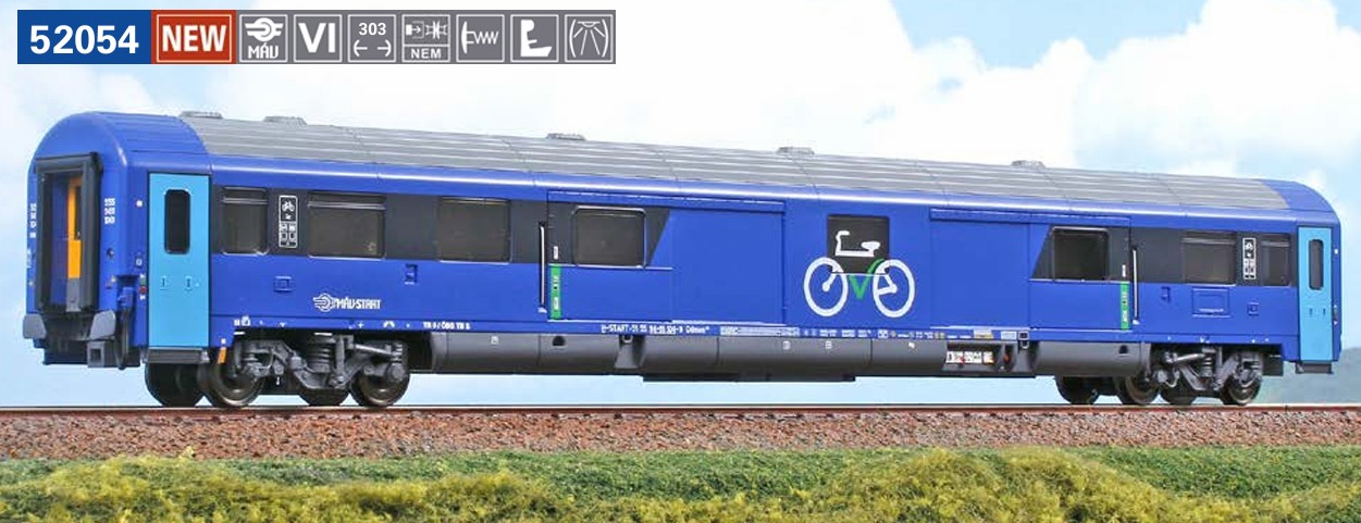 ACME 52055 Gepäckwagen Ddmee MAV 1:87 Spur H0 DC NEU OVP