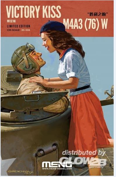 Meng Model 5930247 Victory Kiss M4A3 (76) W 1:35