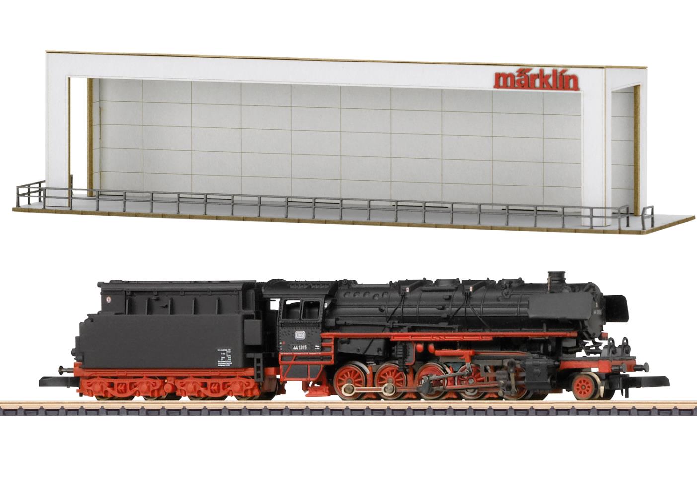 Märklin 88975 Dampflokomotive Baureihe 44 mit Öltender DB Spur Z