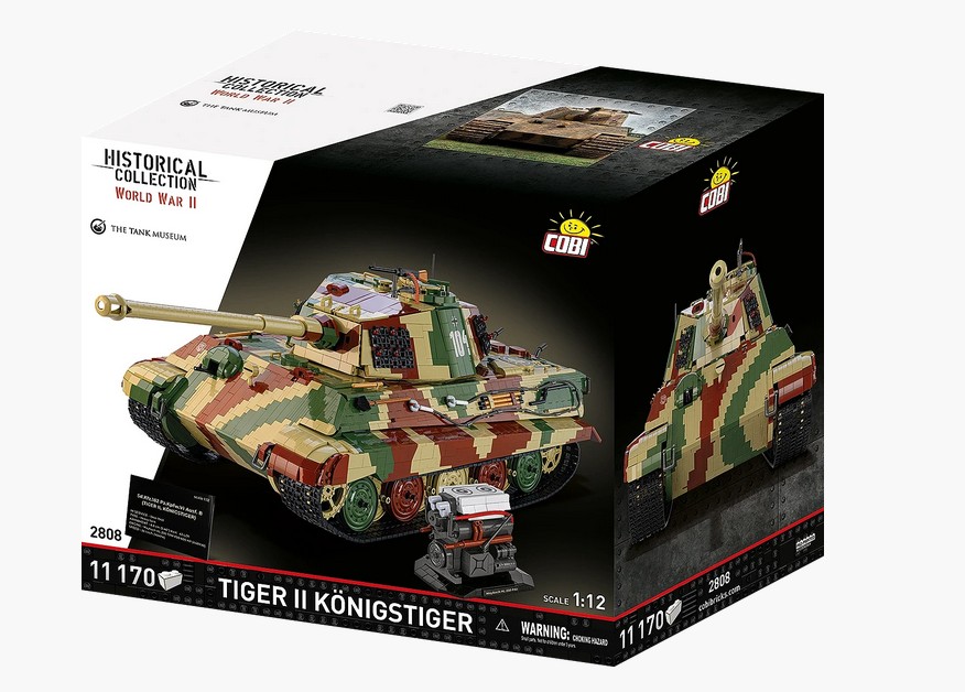 Cobi 2808 Tiger II Königstiger 1:12 Modellbausatz NEU OVP