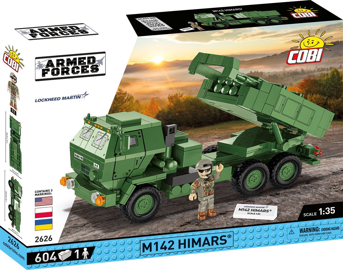 Cobi 2626 M142 Himars 1:35 Bausatz Neu OVP 604 PCS
