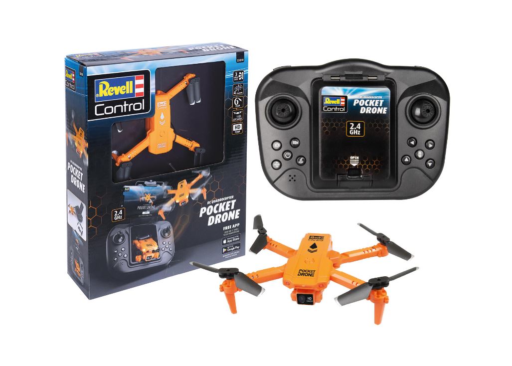 Revell 23810 RC Quadrocopter "Pocket Drone" Ferngesteuert NEU