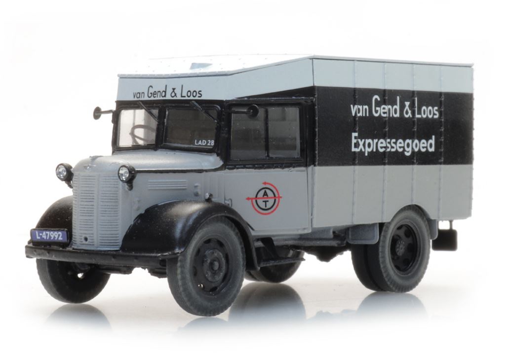 Artitec 387.577 Austin K2 Van Gend & Loos 1:87 Spur H0 Standmodell