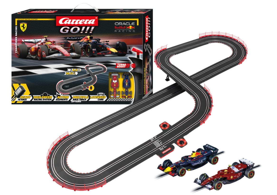 Carrera 20062603 Champion's Racing Carrera GO!!! Autorennbahn Set