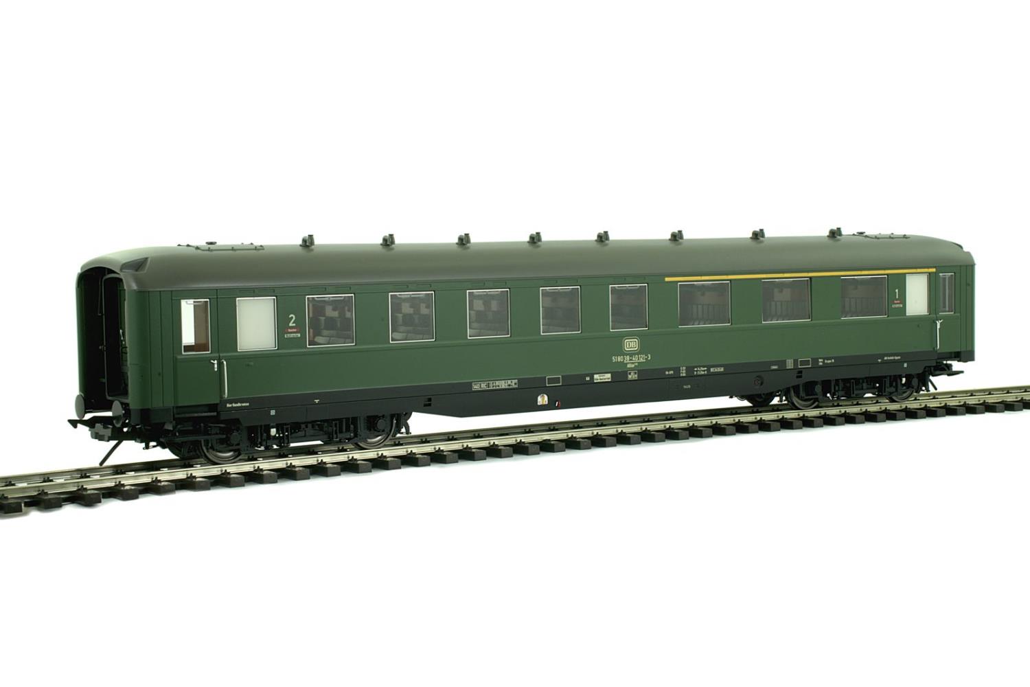 Lenz 41262-03 Schürzenwagen ABC4ü-39 1./2.Klasse DB 1:45 Spur 0