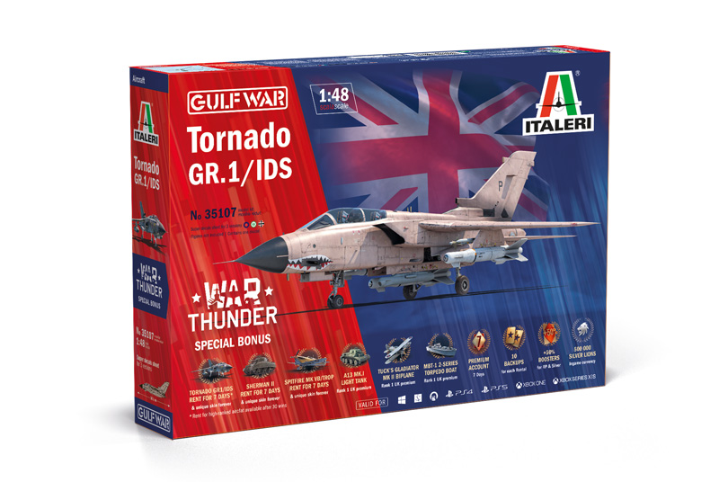 Italeri 35107 Tornado GR.1/IDS Gulf War - WAR THUNDER 1:48