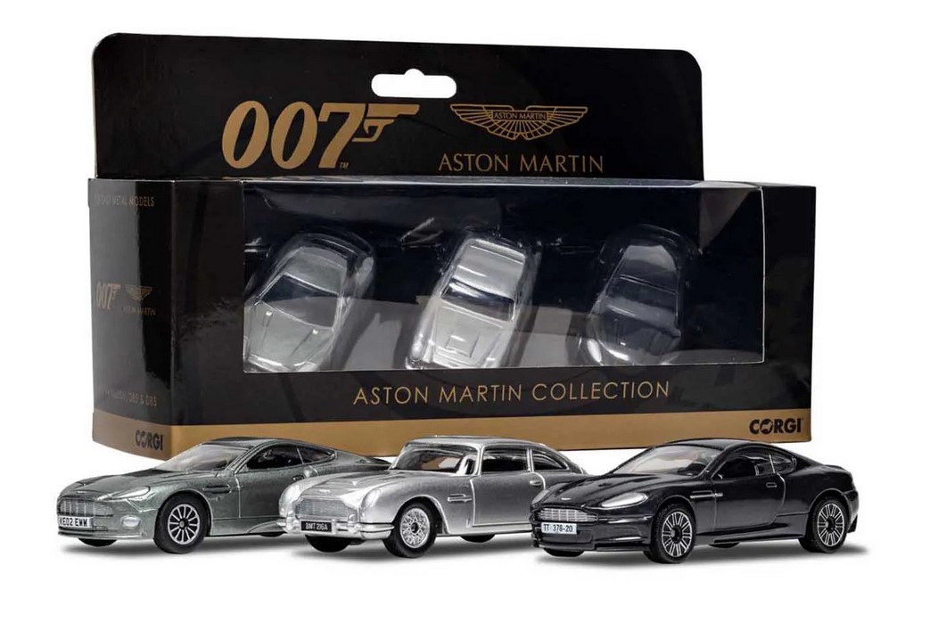 Corgi TY99284 Aston Martin 3er-Set: James Bond Collection 1:43 OVP