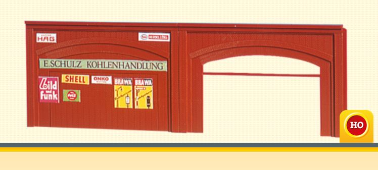 Brawa 2882 Arkaden geschlossen