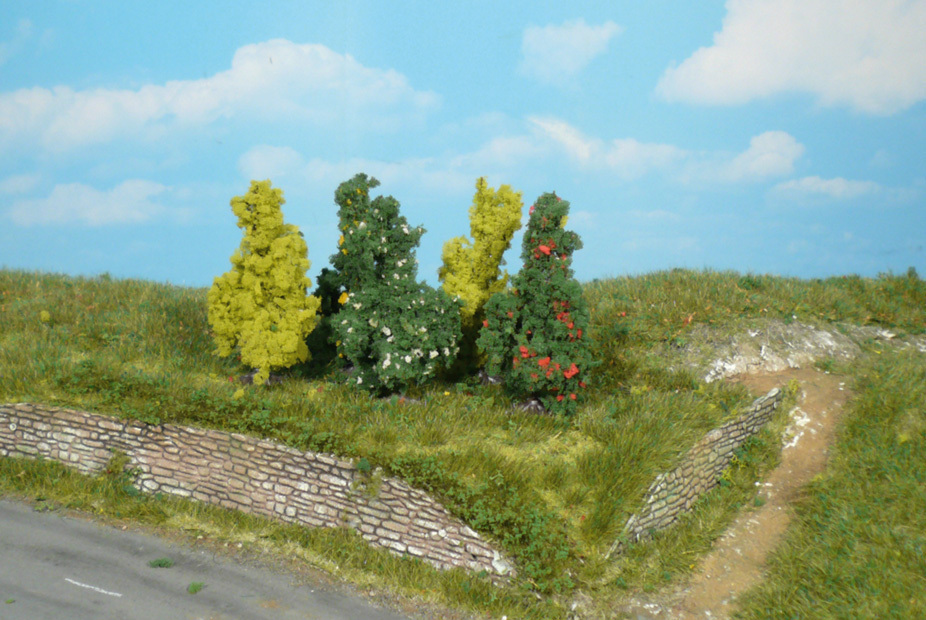 Heki 1182 5 Sträucher 6 cm Neu OVP