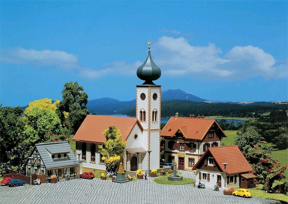 Faller 282777 Dorfset 1:220 Spur Z Neu OVP