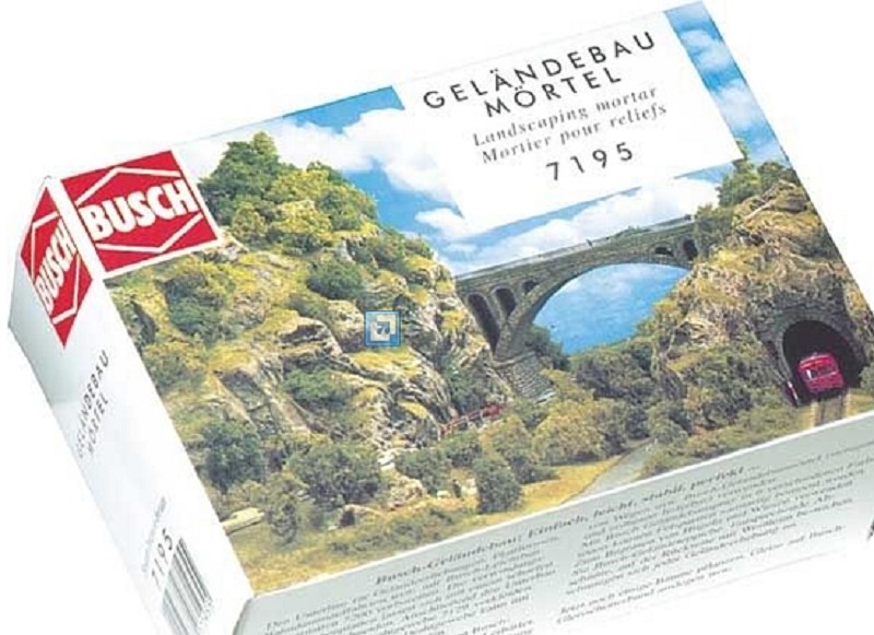 Busch 7195 Mörtel braun 500g