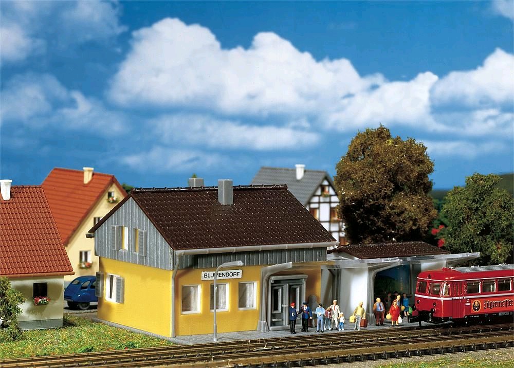 Faller 282706 Haltepunkt Blumendorf 1:220 Spur Z Neu OVP