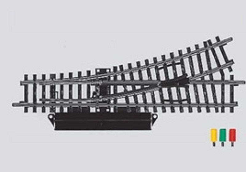 Märklin 2262 Weiche links elektrisch R 424,6 mm