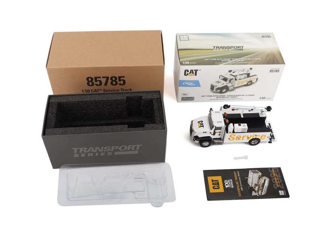 Diecast Masters 85785 Cat CT660 Auto-Crane Titan 85 Body 1:50 Neu OVP