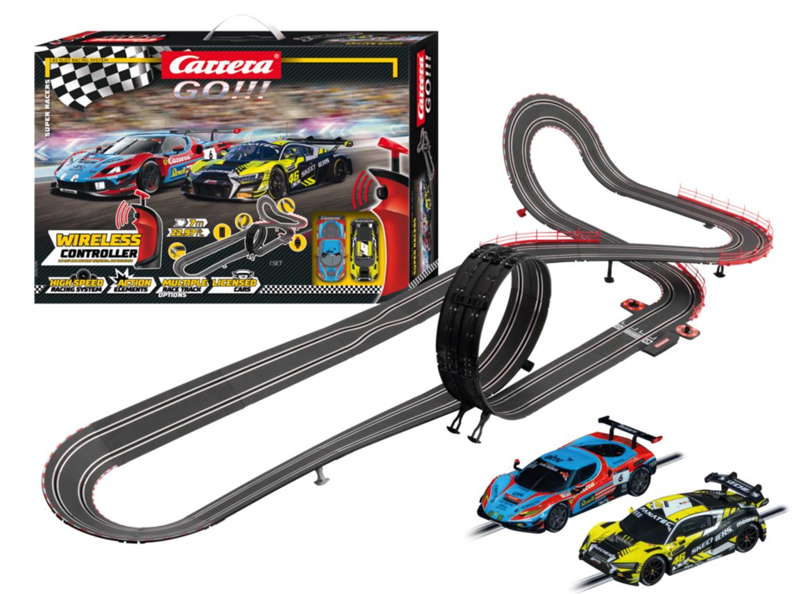 Carrera 20062585 Super Racers [WIRELESS] Carrera GO!!! Neu OVP