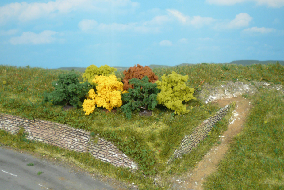 Heki 1181 8 Büsche 4 cm Neu OVP