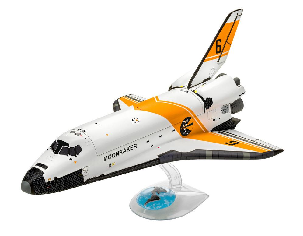 Revell 05665 Geschenkset James Bond Moonraker 1:144 Bausatz
