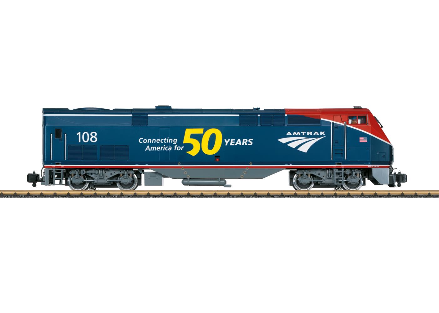 LGB 20494 Amtrak Diesellok AMD 103 Phase VI 1:22,5 Spur G Neu