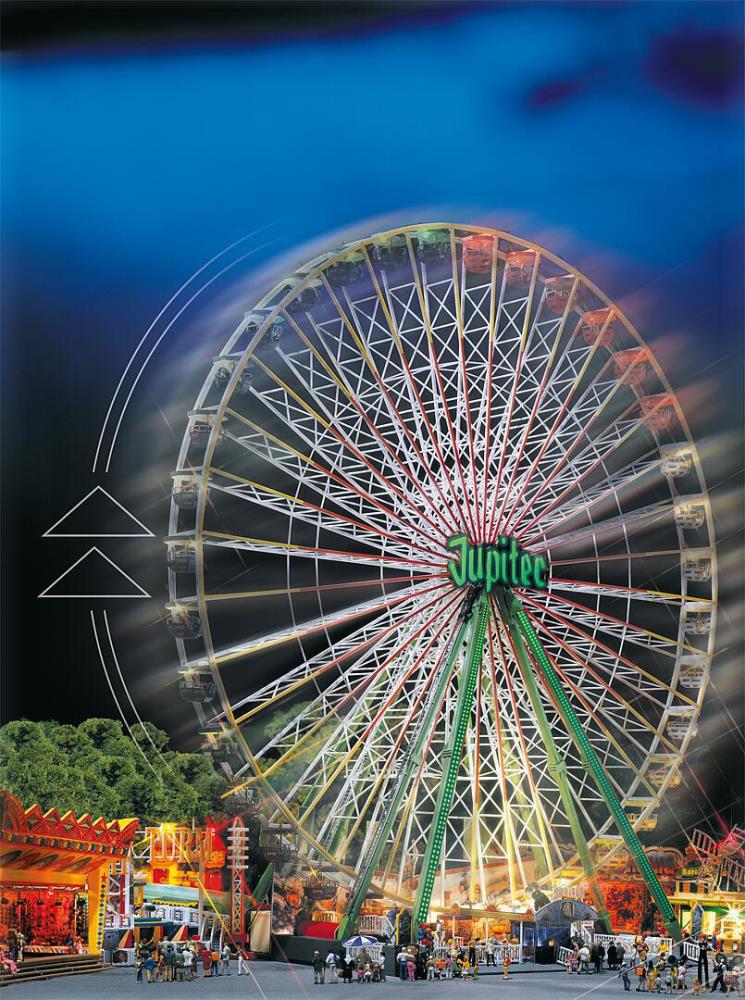 Faller 140470 Riesenrad Jupiter 1:87 Spur H0 Bausatz Neu OVP