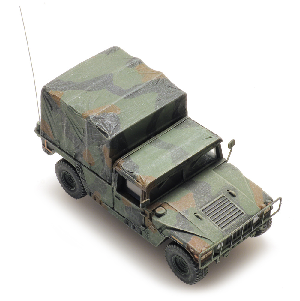 Artitec 6870554 US Humvee Camo Cargo TK-HQ Unit 1:87 Spur H0 Neu
