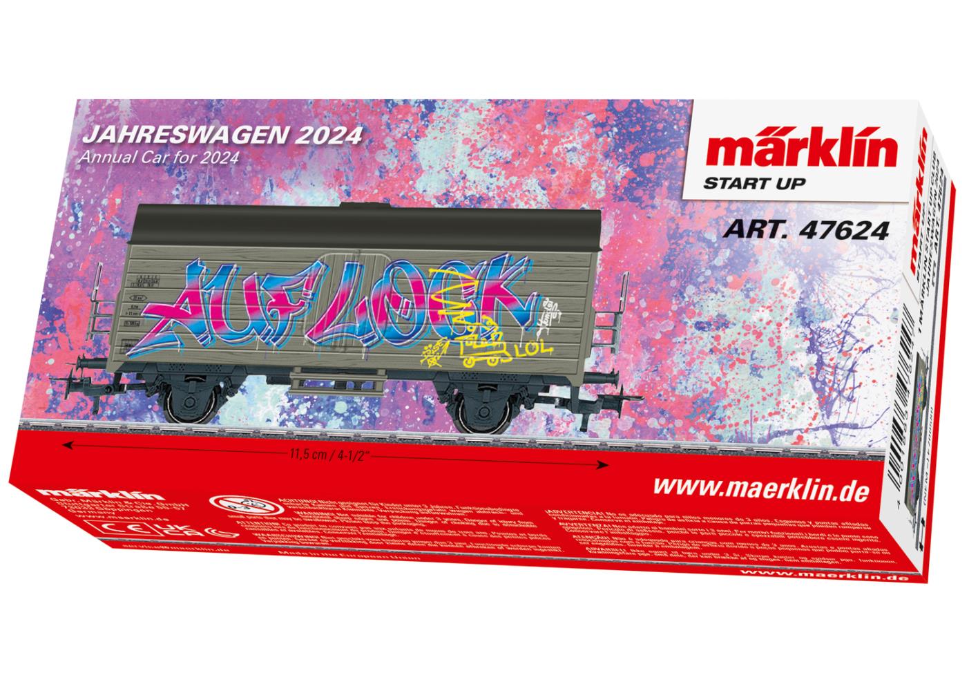 Märklin MHI 47624 Start up Club-Jahreswagen 2024 1:87 Spur H0 AC