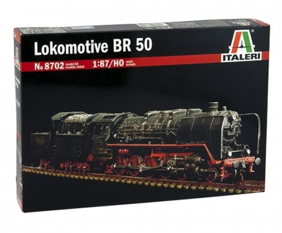 Italeri 8702 Lokomotive BR50 1:87 Spur H0 Bausatz NEU OVP