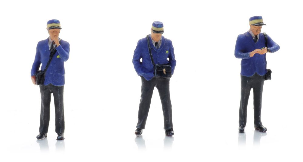 Artitec 5870044 NS Schaffner auf dem Bahnsteig 80er Jahre Spur H0