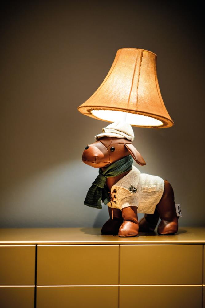 Happy Lamps 10009 Spike der Jagdhund Tischleuchte Neu OVP