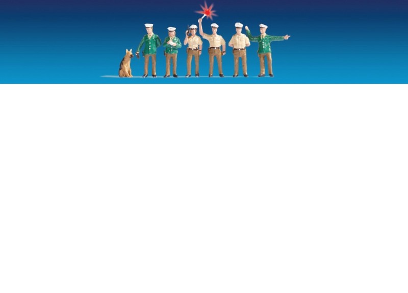 Noch 17750 Polizisten Deutschland (grün) Spur TT NEU OVP Figuren