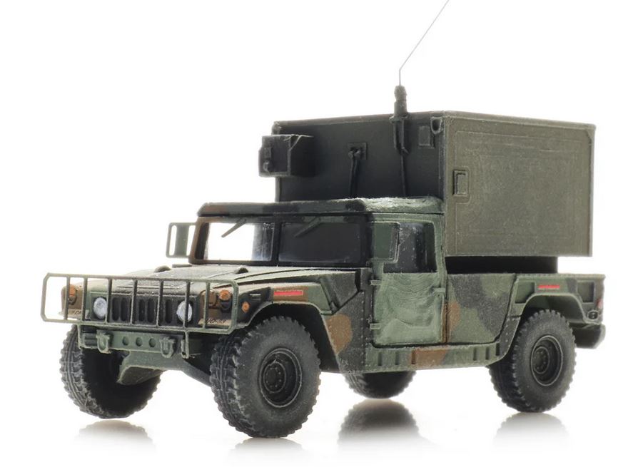 Artitec 6870553 US Humvee Camo Shelter TK-HQ Unit 1:87 Spur H0
