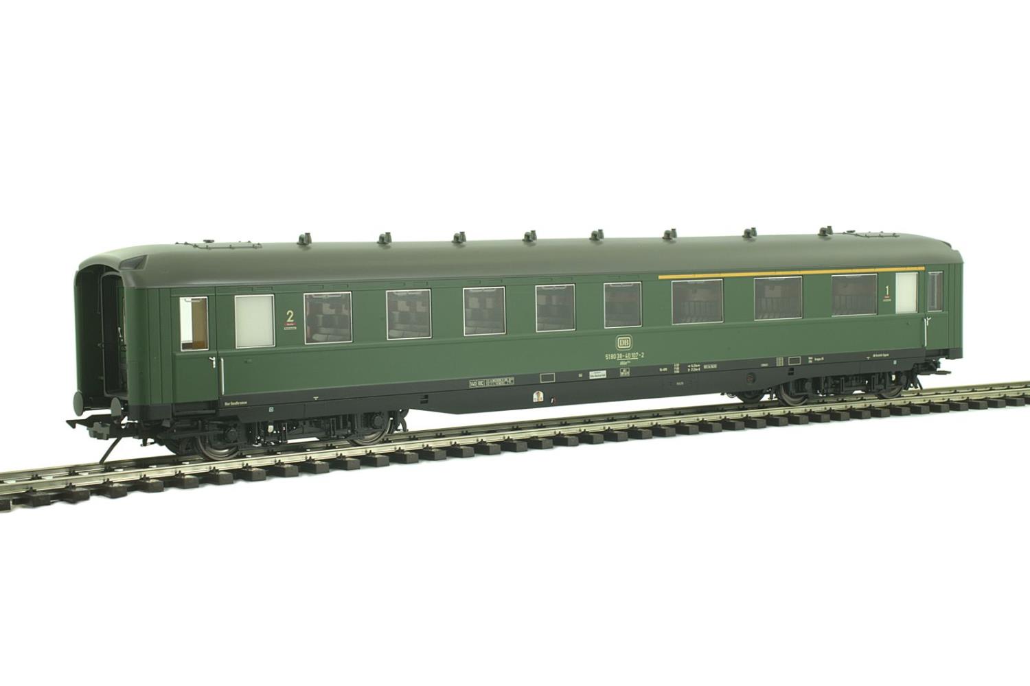 Lenz 41263-03 Schürzenwagen BC4ü-39 1./2.Klasse DB 1:45 Spur 0