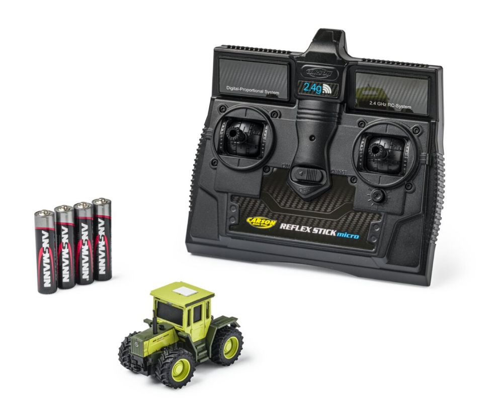 Carson 500504172 1:87 M-B Trac 1800 grün 100% RTR