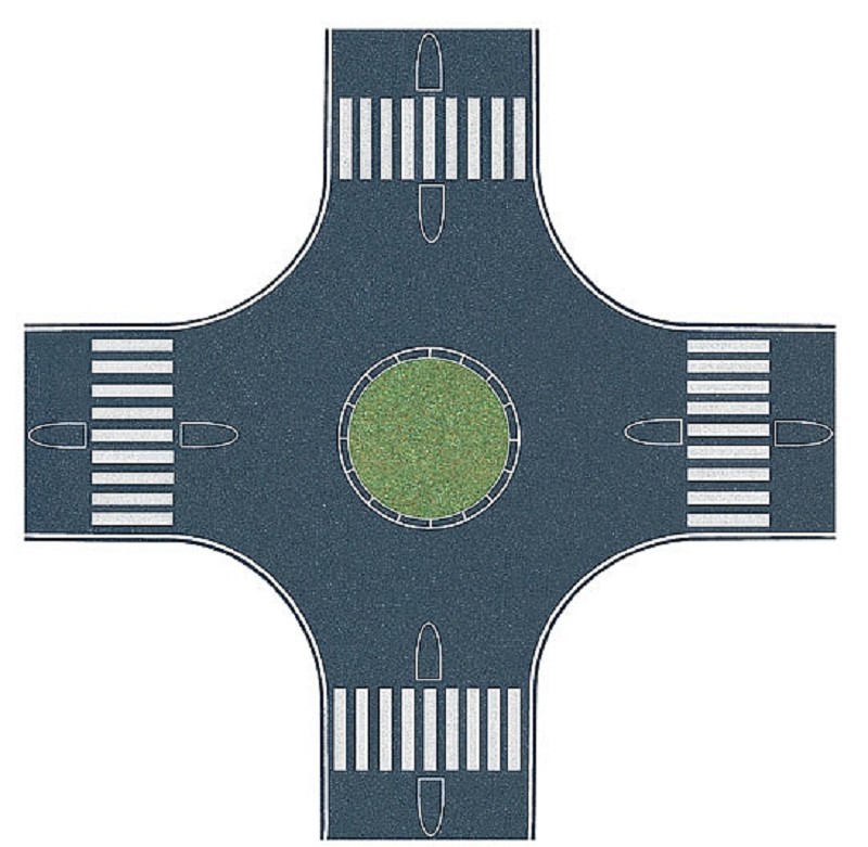 Busch 1102 Kreisverkehr