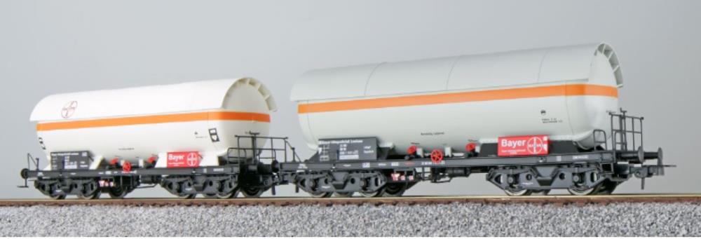 Pullman 36537 Gas-Kesselwagen Set - ZAG 620 - Spur H0 - DC - Neu