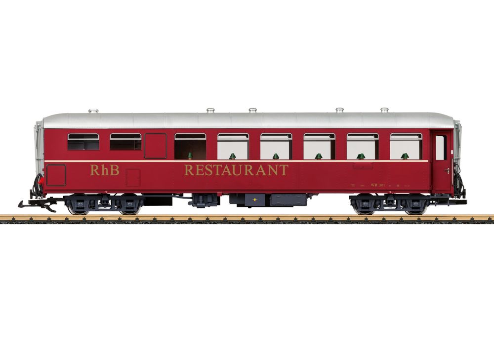 LGB 31528 RhB Speisewagen 1:22,5 Spur G NEU OVP
