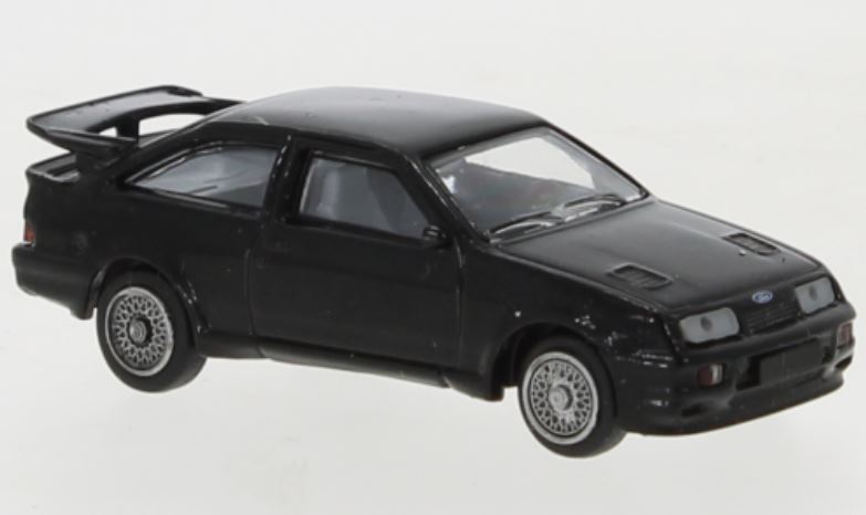 Brekina 19251 Ford Sierra RS 500 Cosworth, schwarz, 1986 - 1:87
