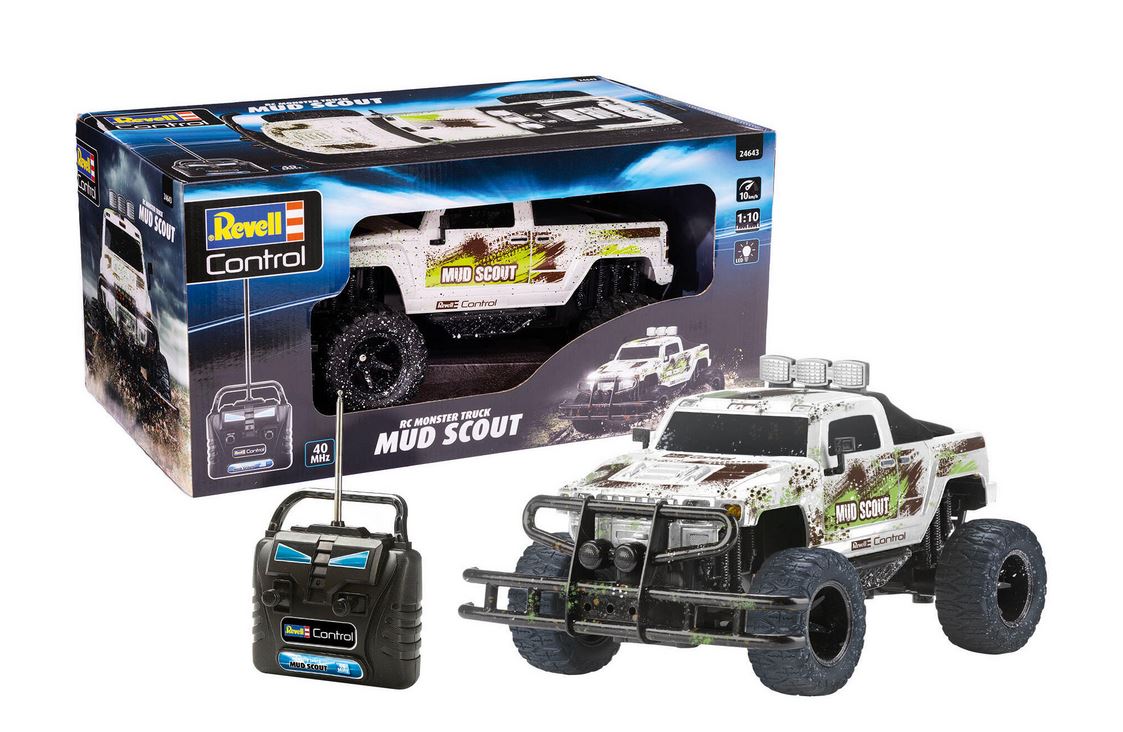 Revell 24643 RC Monster Truck Mud Scout Ferngesteuertes Auto Neu