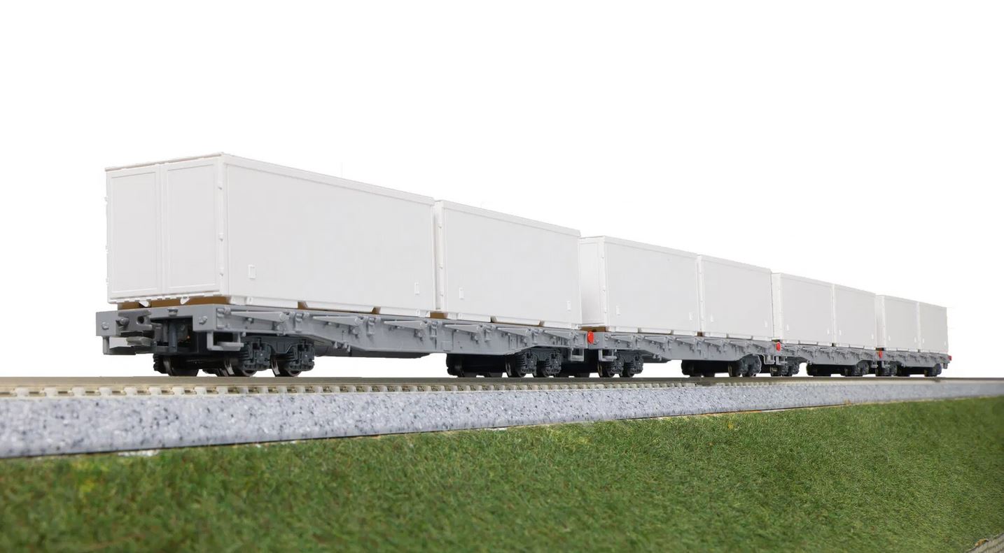 Kato 10-1892 RhB Rungenwagen R-w mit Container 1:160 Spur N